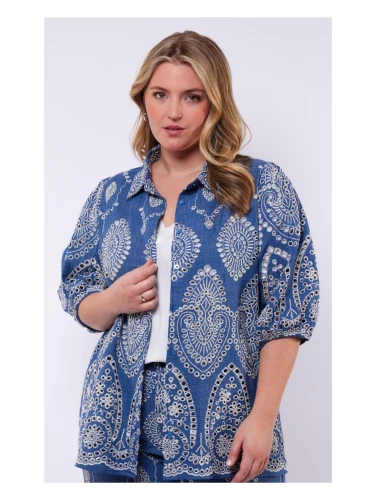 EXXCELLENT PALMER BLOUSE