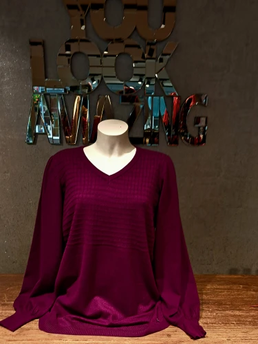 ZHENZI KOGLE 994 PULLOVER BORDEAUX