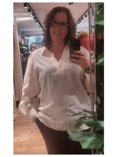 MERCIE BLOUSE ECRU