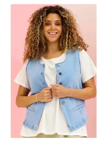 JOANA GILET JEANS