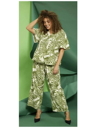 ZHENZI MACY BROEK PRINT