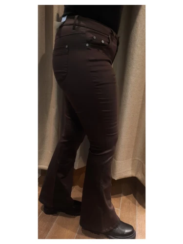 ZHENZI FLARE 10 FIT CHOCOLADEBRUIN