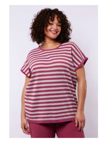 EXXCELLENT LEIGHTON KNIT PULLOVER