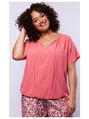 ABRIL TOP SUNKISSES CORAL