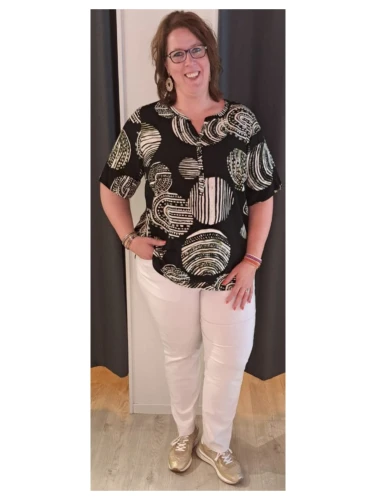 WASABI MEDINE BLOUSE PRINT