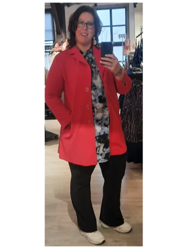 MAGNA BLAZER LANG ROZE