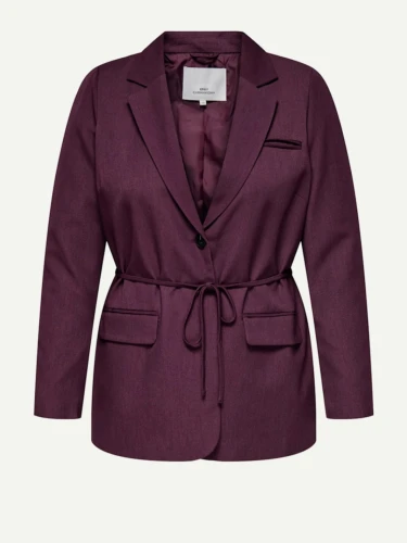 ONLY CARMAKOMA CARHATTIE BLAZER BORDEAUX