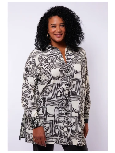 EXXCELLENT SALLY TUNIEK BLACK/SAND