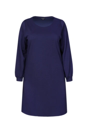 EXXCELLENT MADALYN DRESS BLAUW