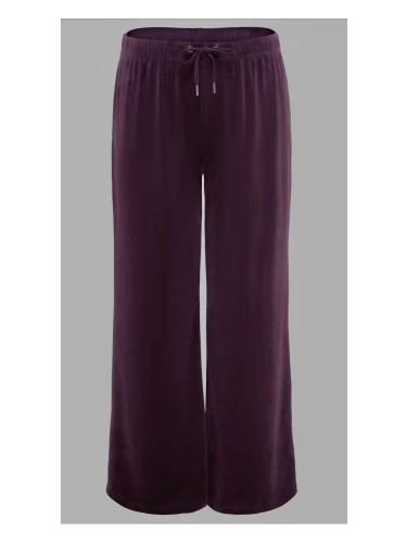 carrebel pants aubergine