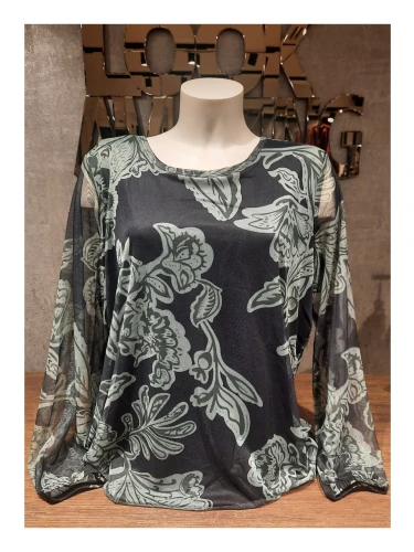 ZHENZI ADLEY BLOUSE PRINT