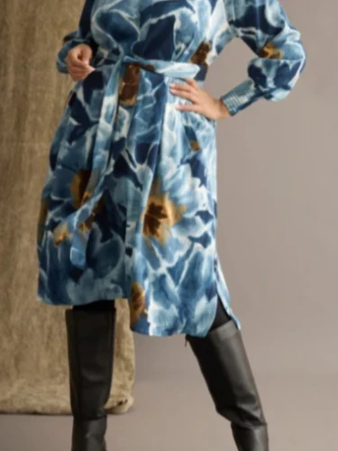 ZHENZI PERI JURK PRINT