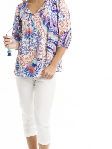 ORIENTIQUE RADHANAGAR BLOUSE PRINT