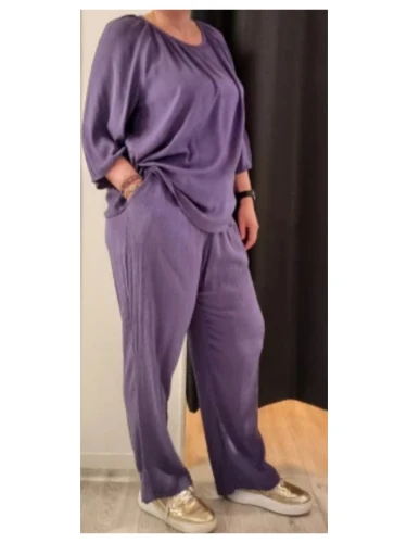 NO. 1 BY OX SET PRIJS BROEK PLUS BLOUSE 100% VISCOSE