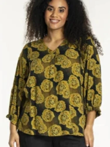 STUDIO SJUSTINA BLOUSE BLOEM PRINT
