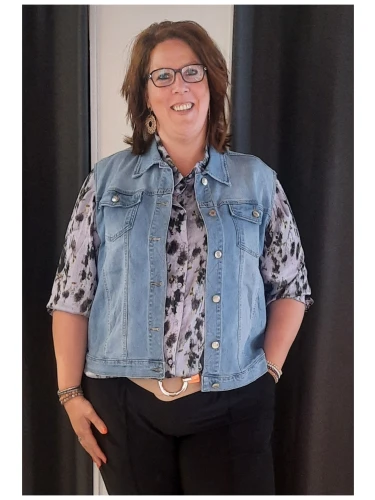 EXXCELLENT HINA GILET JEANS