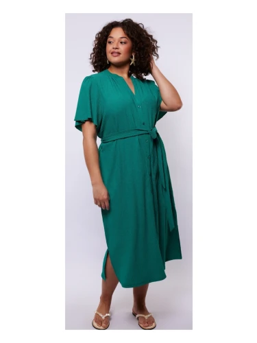 MANOLA DRESS GREEN