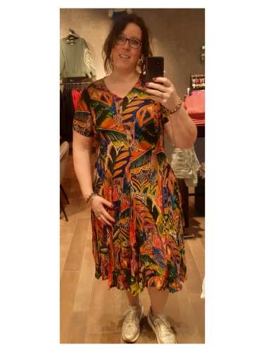 ORIENTIQUE TORGUA DRESS GODET