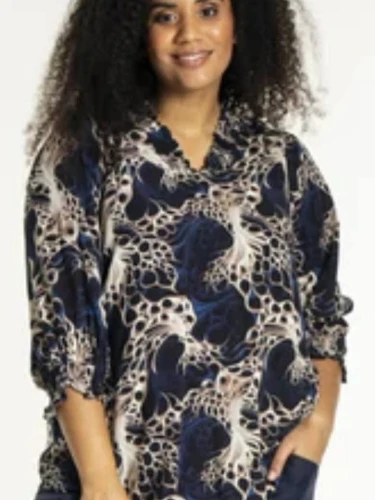 STUDIO SFEODORA BLOUSE PRINT