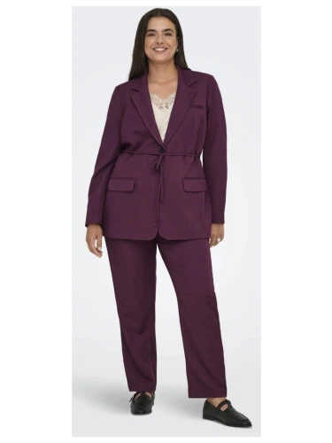 ONLY CARMAKOMA CARHATTIE BLAZER BORDEAUX