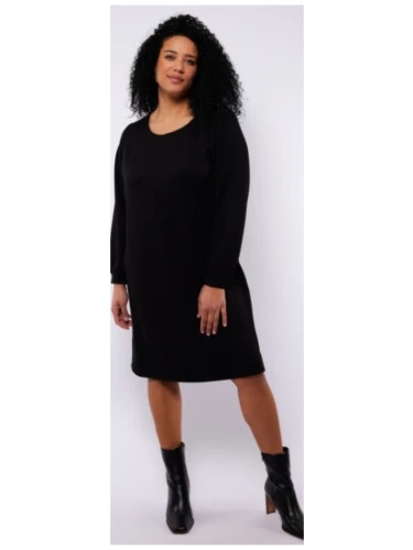 EXXCELLENT MADALYN DRESS ZWART