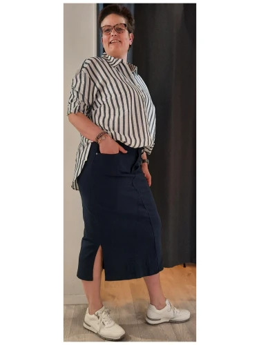 ZHENZI EZRI ROK BLAUW