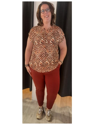 ONLY CARMAKOMA CARHILLA TOP ROOD