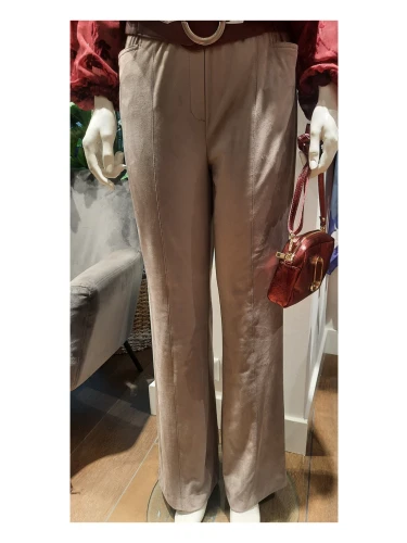 STARK JANNA BELL GRIJS SUEDELOOK