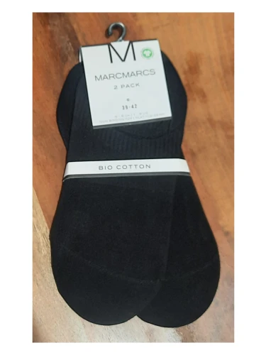 SNEAKER FOOTIES ZWART