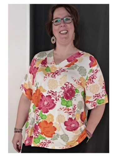 STUDIO SVITTA BLOUSE PRINT BLOEM
