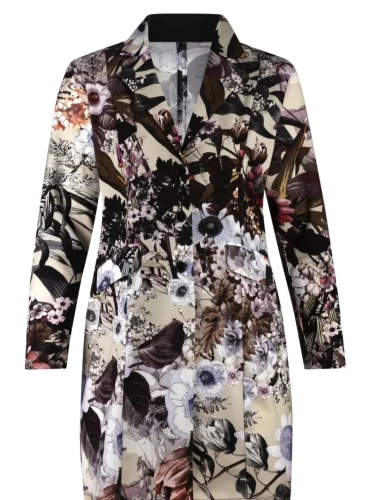 PLUS BASIC JACKET LONG WINTER GARDEN