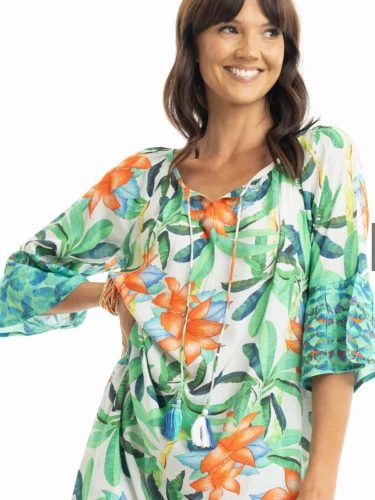 ESCAPE OLIVIA TOP BLOUSE BOHO