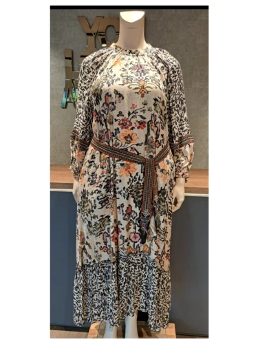 ESCAPE BY ORIENTIQUE JARDIN DRESS MAXI PRINT