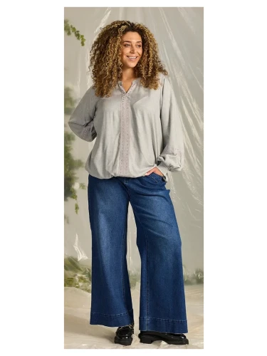 ZHENZI RUPI FIT WIDE LEG