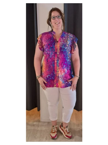 MAGNA BLOUSE C2305 PRINT