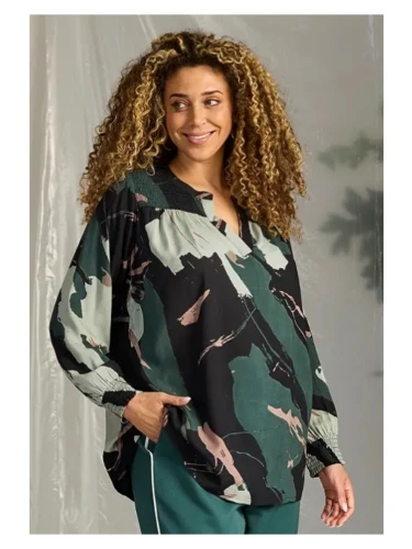 ZHENZI ANITY BLOUSE PRINT