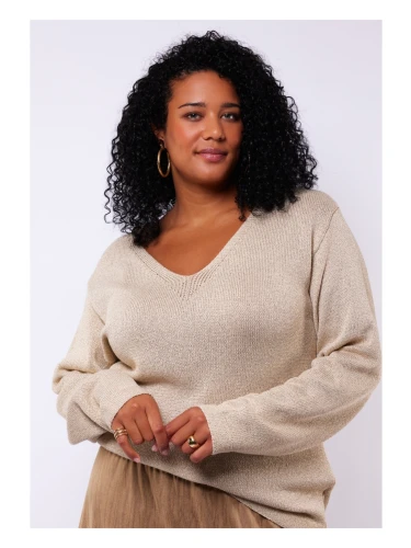 EXXCELLENT VITA PULLOVER SAND